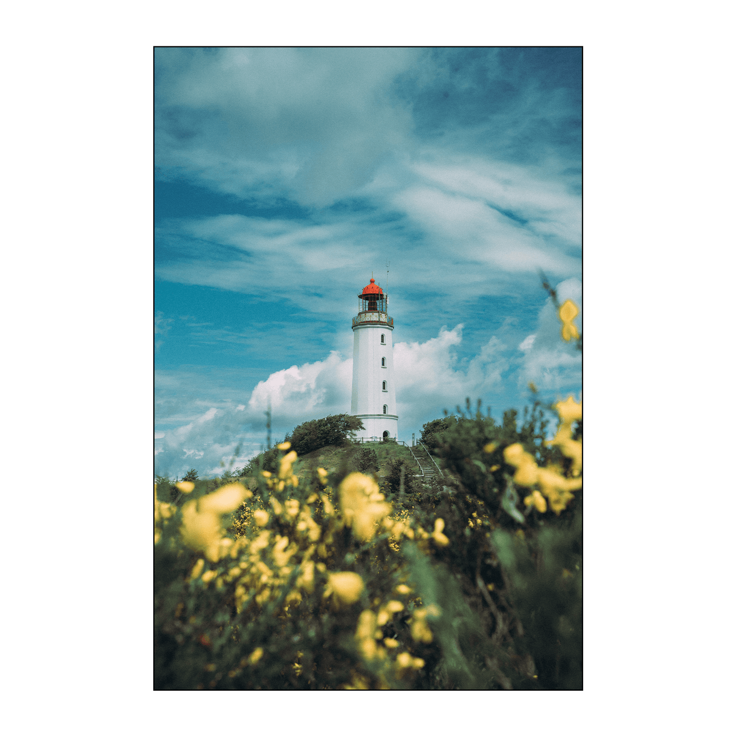 Fotografie mit dem Titel "Der Leuchtturm" von Robert Sonntag.