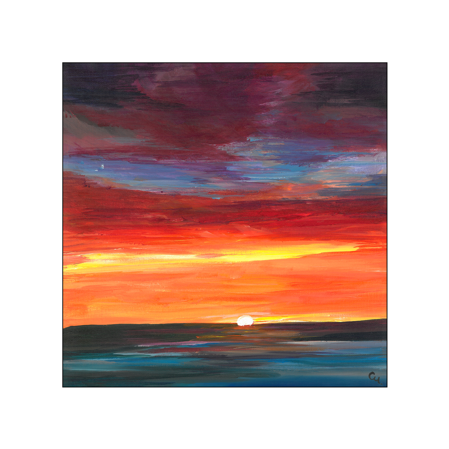 Der Sonnenuntergang