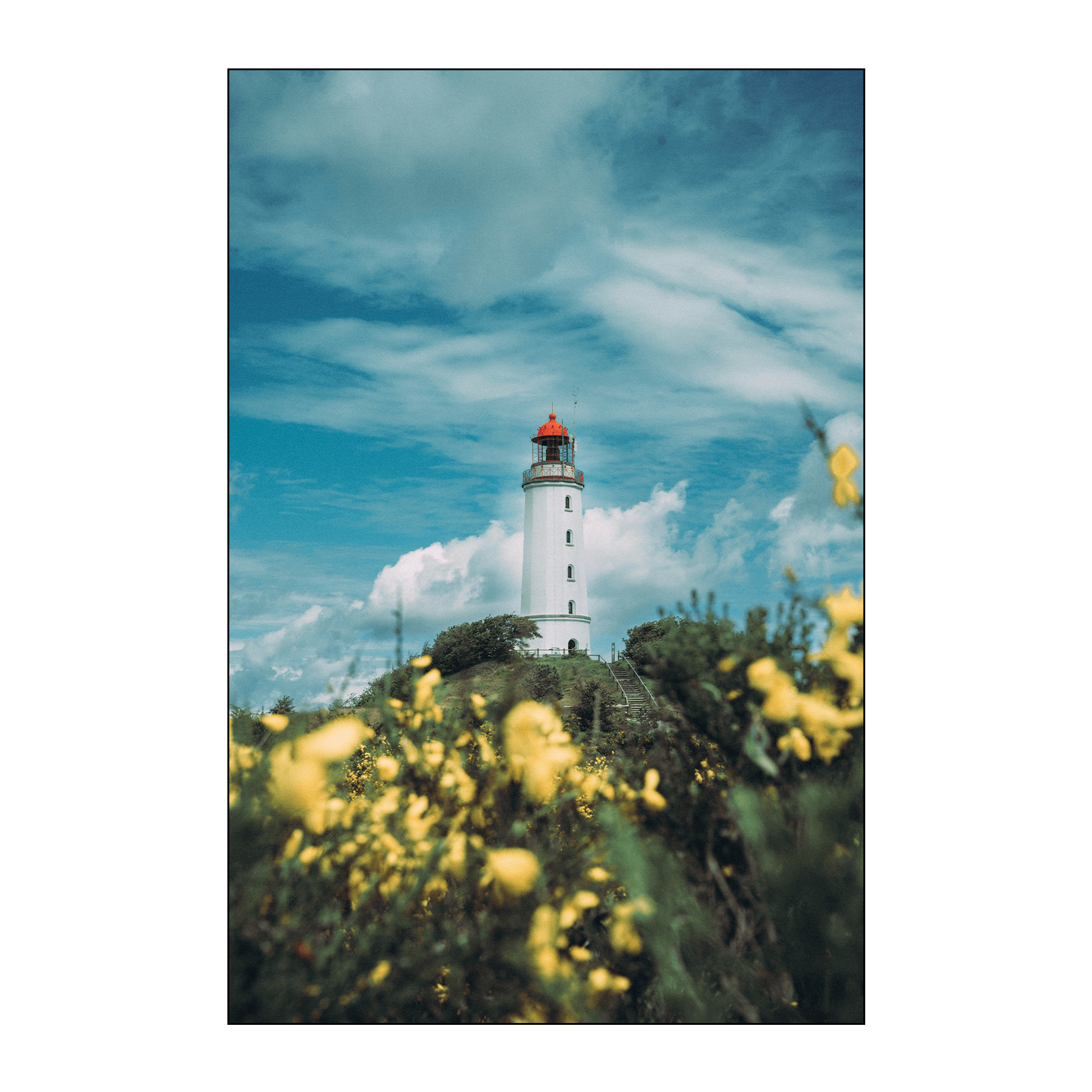 Fotografie mit dem Titel "Der Leuchtturm" von Robert Sonntag.
